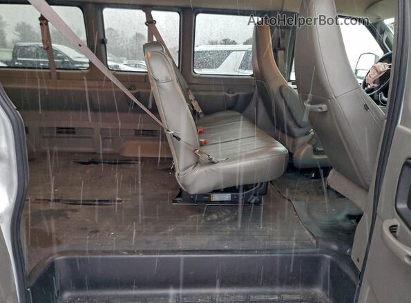 1GJZ7NF77R1261372 2024 GMC SAVANA White Rear seats view