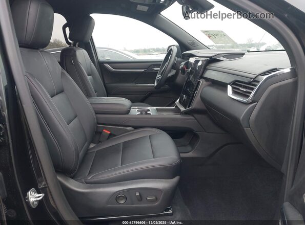 1GKENKRS0SJ276655 2025 GMC ACADIA Black Widok wnętrza z przodu
