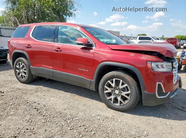 1GKKNKLA1LZ164159 2020 GMC ACADIA Темно-бордовый Передняя правая четверть
