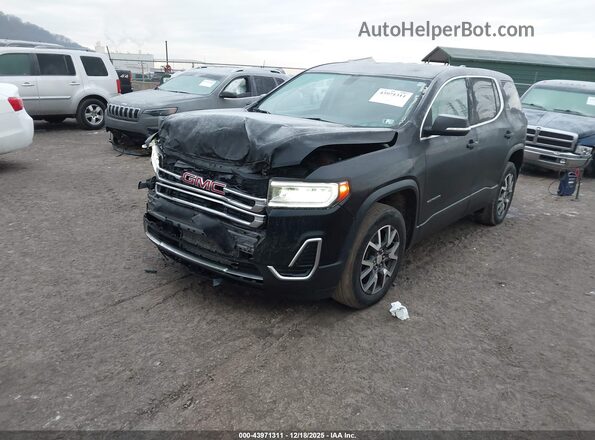 1GKKNKLS3LZ183868 2020 GMC ACADIA Black წინა მარცხენა ხედი სამი მეოთხედიდან