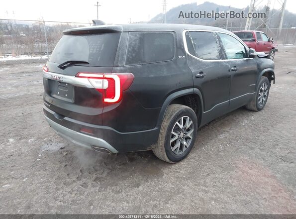 1GKKNKLS3LZ183868 2020 GMC ACADIA Black უკანა მარჯვენა