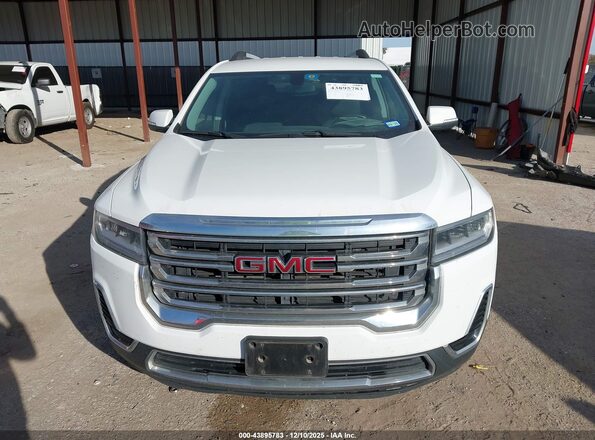 1GKKNKLSXLZ179218 2020 GMC ACADIA White Widok zestawu wskaźników