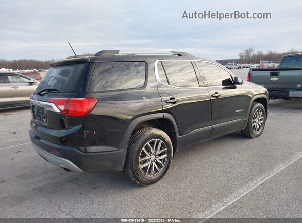 1GKKNLLAXJZ224846 2018 GMC ACADIA Черный Задняя правая четверть