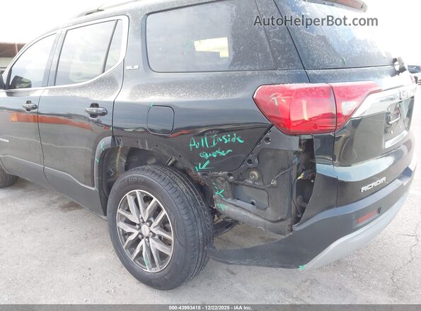 1GKKNLLAXJZ224846 2018 GMC ACADIA Черный Вид спереди