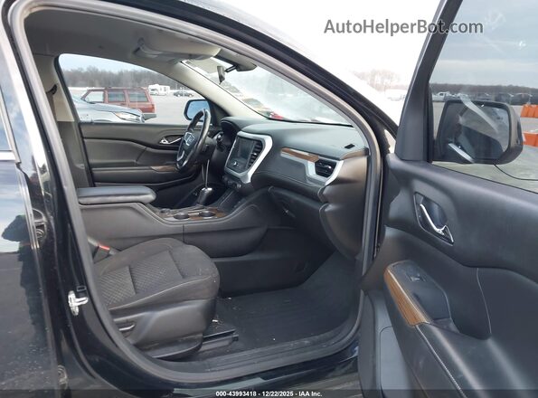 1GKKNLLAXJZ224846 2018 GMC ACADIA Черный Вид салона спереди