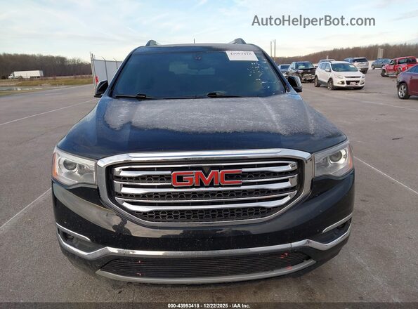 1GKKNLLAXJZ224846 2018 GMC ACADIA Черный Вид щитка приборов