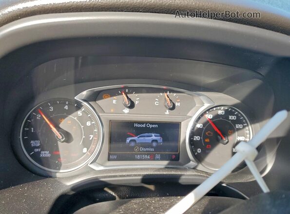 1GKKNLLS2LZ173337 2020 GMC ACADIA Серый Вид щитка приборов