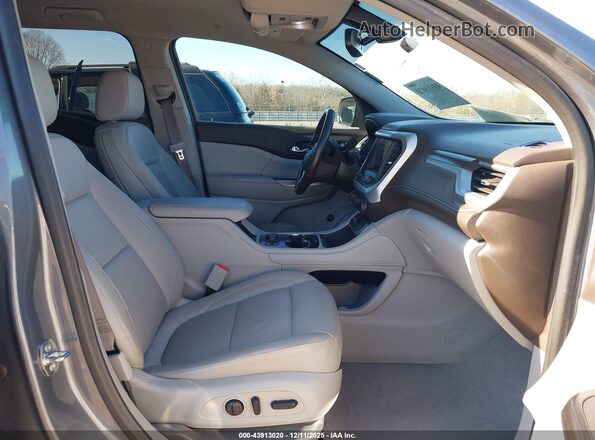 1GKKNMLS8LZ218979 2020 GMC ACADIA Silver Widok wnętrza z przodu
