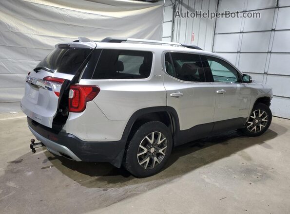 1GKKNRLS6LZ142160 2020 GMC ACADIA Серебряный Задняя правая четверть