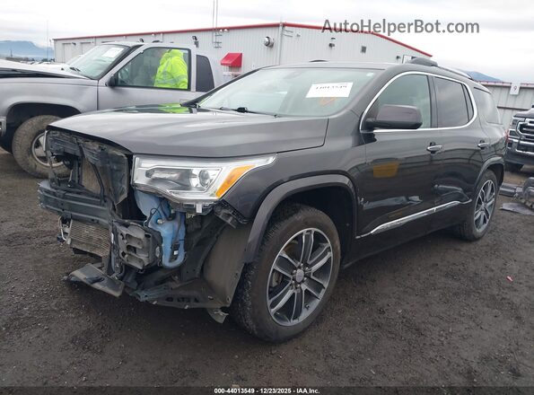 1GKKNXLS2JZ140648 2018 GMC ACADIA Черный Передняя левая четверть