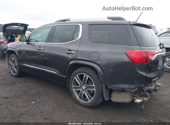 1GKKNXLS2JZ140648 2018 GMC ACADIA Черный Задняя левая четверть