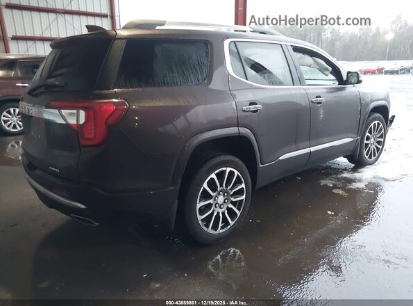 1GKKNXLS2LZ131595 2020 GMC ACADIA Burgundy Trasero derecho