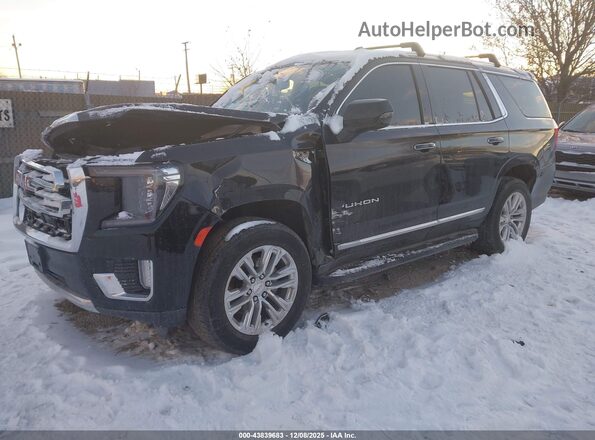1GKS2BKD2PR201763 2023 GMC YUKON Черный Передняя левая четверть