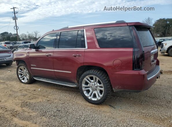 1GKS2CKJ8JR212060 2018 GMC YUKON Burgundy Trasero izquierdo