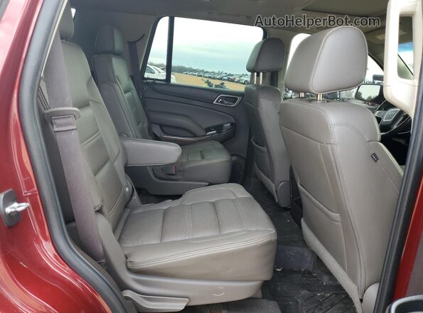 1GKS2CKJ8JR212060 2018 GMC YUKON Burgundy Vista interior trasera