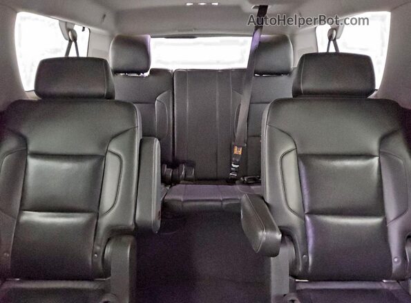1GKS2GKC1LR178491 2020 GMC YUKON White Вид задніх сидінь