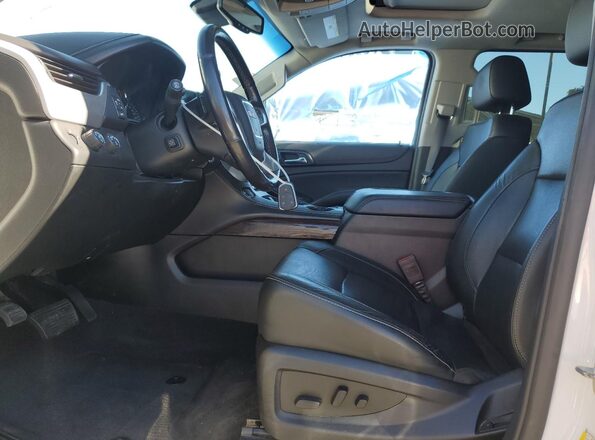 1GKS2GKC4LR202282 2020 GMC YUKON White Front interior view