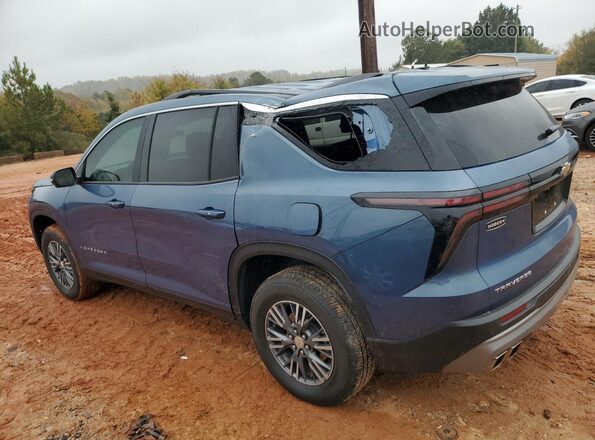 1GNERGKS7RJ243788 2024 CHEVROLET TRAVERSE Blue Rear left