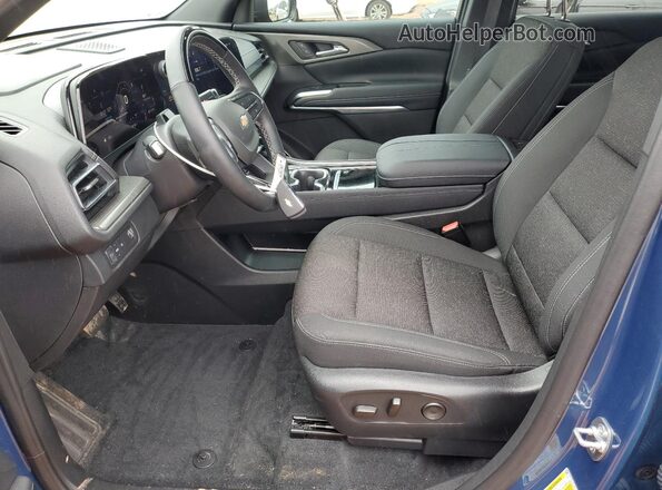 1GNERGKS7RJ243788 2024 CHEVROLET TRAVERSE Blue Front interior view