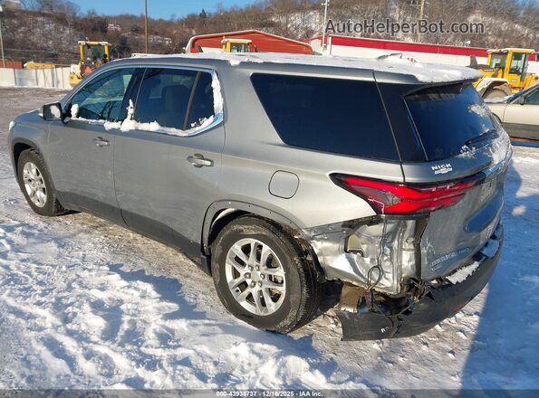 1GNETTKWXRJ139793 2024 CHEVROLET TRAVERSE Silver Rear left