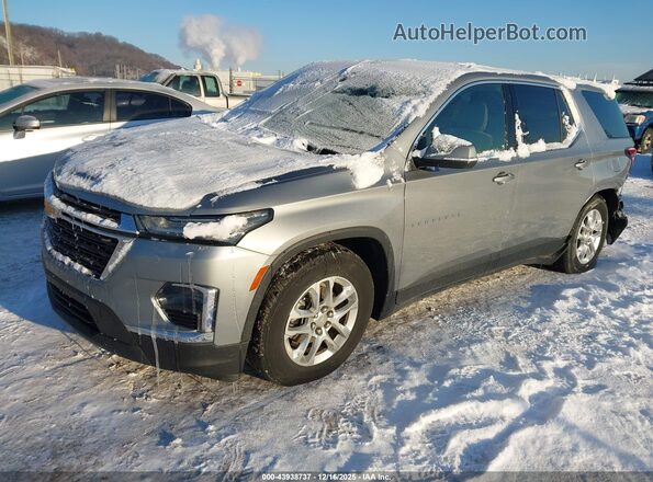 1GNETTKWXRJ139793 2024 CHEVROLET TRAVERSE Silver Front left