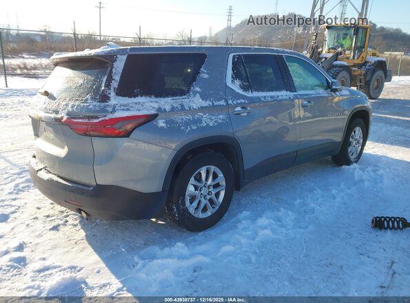 1GNETTKWXRJ139793 2024 CHEVROLET TRAVERSE Silver Rear right