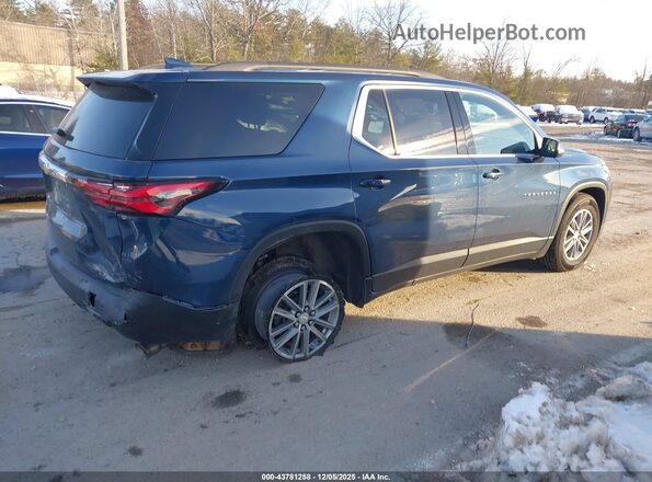 1GNEVGKW2NJ181323 2022 CHEVROLET TRAVERSE Dark Blue უკანა მარჯვენა