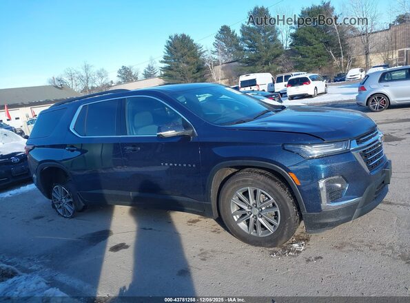 1GNEVGKW2NJ181323 2022 CHEVROLET TRAVERSE Dark Blue უკანა სალონის ხედი