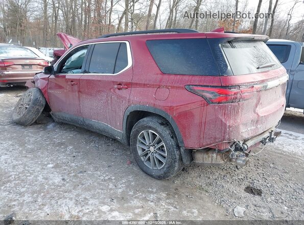 1GNEVGKW2PJ275737 2023 CHEVROLET TRAVERSE Красный Задняя левая четверть