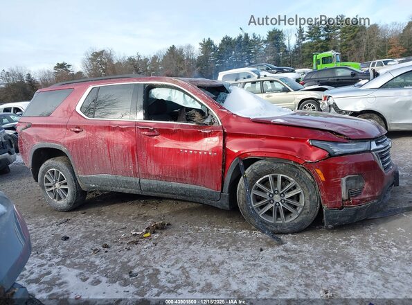1GNEVGKW2PJ275737 2023 CHEVROLET TRAVERSE Красный Вид щитка приборов