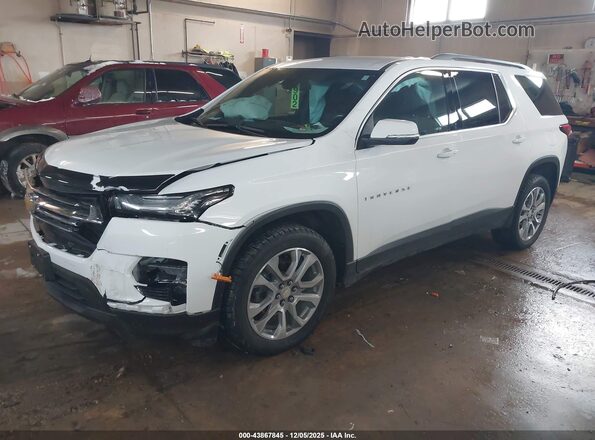 1GNEVGKW4PJ319897 2023 CHEVROLET TRAVERSE White Przód lewy
