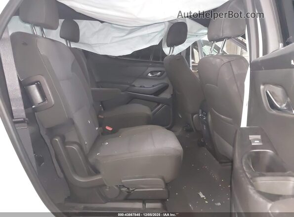 1GNEVGKW4PJ319897 2023 CHEVROLET TRAVERSE White Widok naklejki z numerem VIN