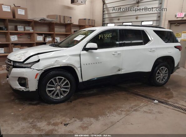 1GNEVGKW5NJ123867 2022 CHEVROLET TRAVERSE White Przód lewy