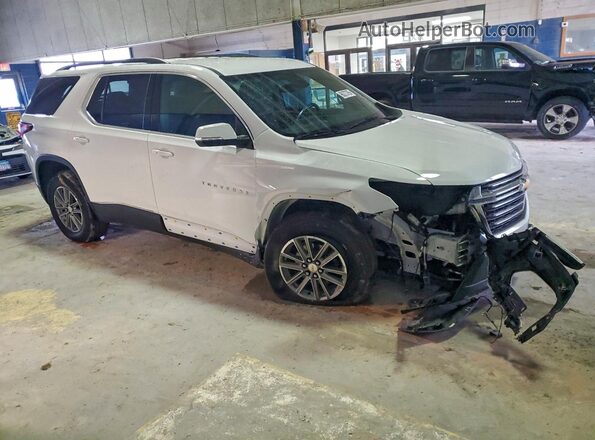 1GNEVMKW0NJ160243 2022 CHEVROLET TRAVERSE White Przód prawy