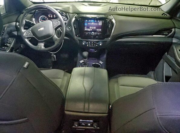 1GNEVMKW0NJ160243 2022 CHEVROLET TRAVERSE White Widok deski rozdzielczej