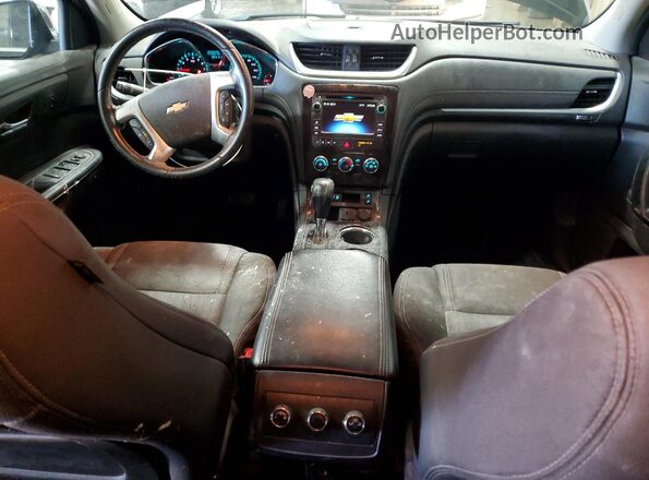 1GNKVGKD1GJ349358 2016 CHEVROLET TRAVERSE Black Вид панелі приладів
