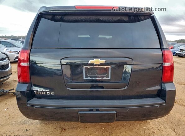 1GNSCBKC0KR226872 2019 CHEVROLET TAHOE Black Widok z tyłu