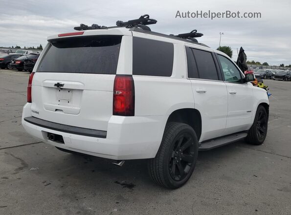 1GNSCBKC1LR153173 2020 CHEVROLET TAHOE White Trasero derecho