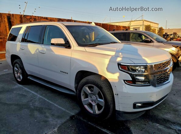 1GNSCBKC9JR283974 2018 CHEVROLET TAHOE White 