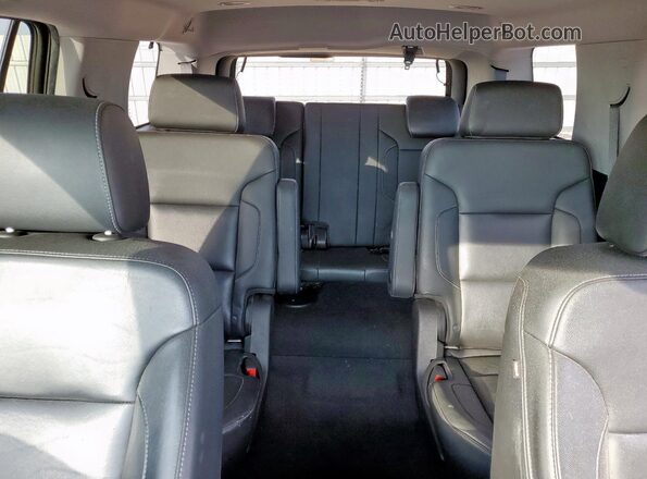 1GNSCBKCXLR291732 2020 CHEVROLET TAHOE Charcoal უკანა სავარძლების ხედი
