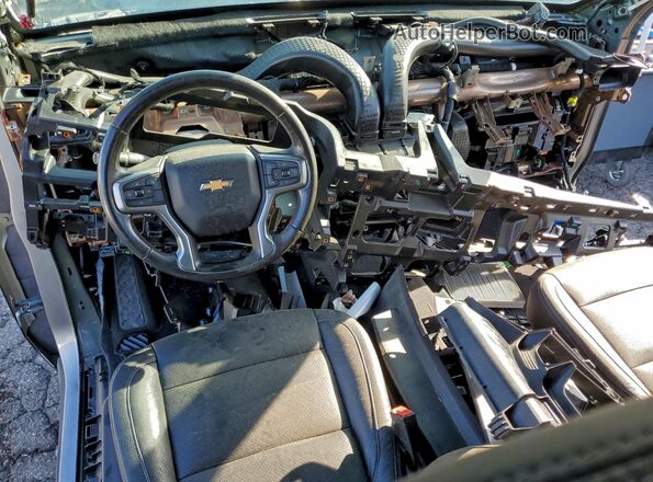 1GNSCBKD8MR382010 2021 CHEVROLET SUBURBAN Gray Առջևի վահանակի տեսք