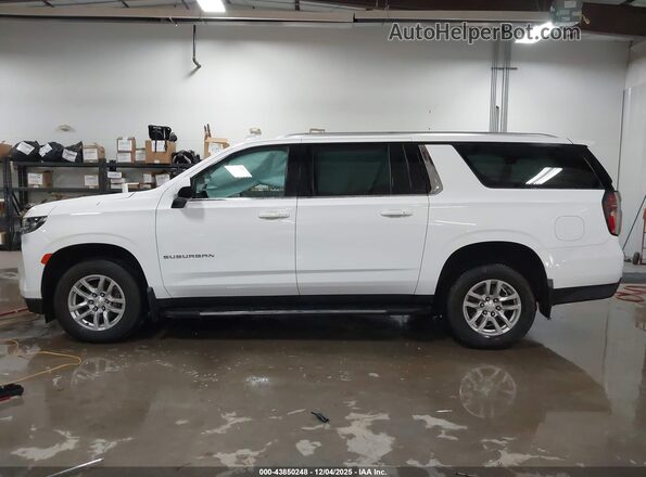 1GNSCCKDXPR120628 2023 CHEVROLET SUBURBAN White Widok wnętrza 360 stopni