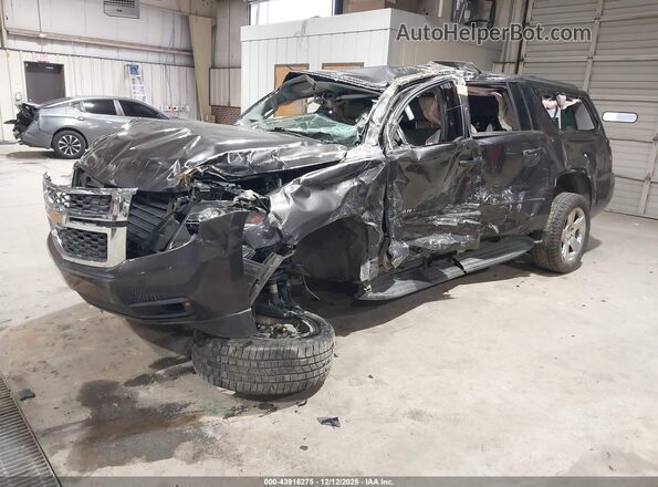 1GNSCGKC1JR210367 2018 CHEVROLET SUBURBAN Gray Առջևի ձախ երեք քառորդ տեսարան