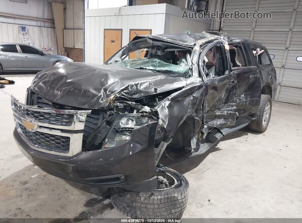 1GNSCGKC1JR210367 2018 CHEVROLET SUBURBAN Gray Դիմացի տեսք