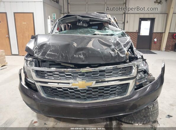 1GNSCGKC1JR210367 2018 CHEVROLET SUBURBAN Gray Առջևի վահանակի տեսք