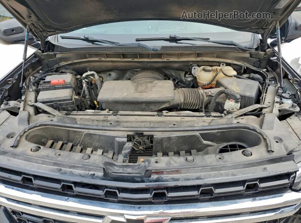 1GNSCLED2NR215161 2022 CHEVROLET TAHOE Черный Вид подкапотного пространства