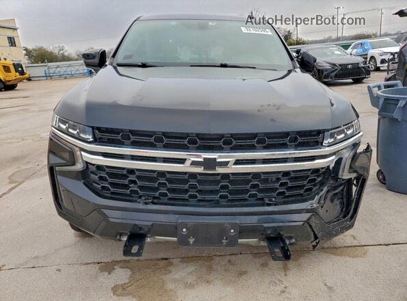 1GNSCLED2NR215161 2022 CHEVROLET TAHOE Черный Вид спереди
