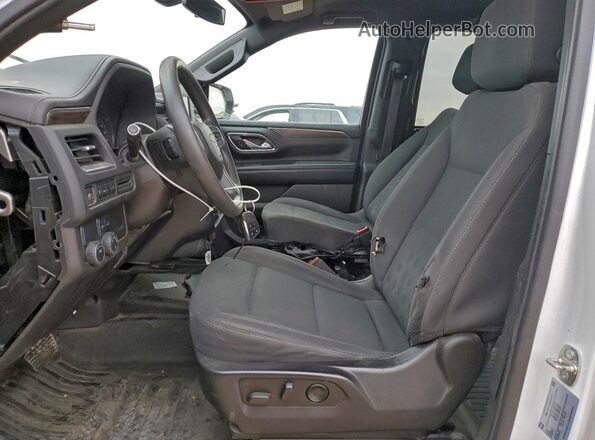 1GNSCLED2NR247897 2022 CHEVROLET TAHOE White Vista interior delantera