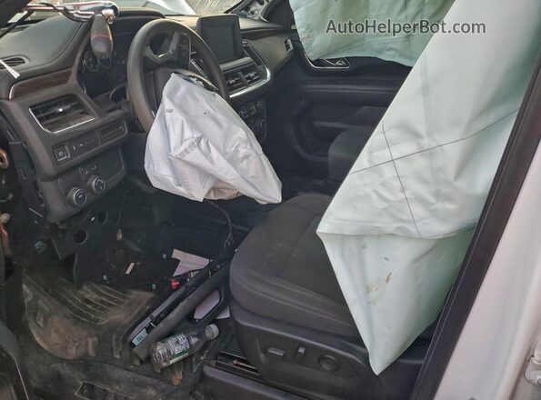 1GNSCLED4PR254112 2023 CHEVROLET TAHOE White წინა სალონის ხედი