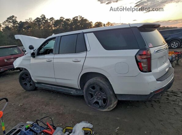 1GNSCLED4PR254112 2023 CHEVROLET TAHOE White უკანა მარცხენა